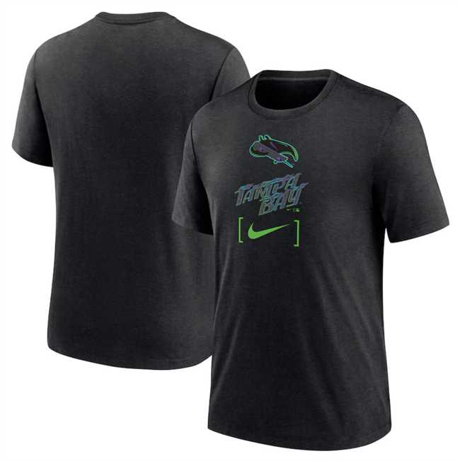 Men's Tampa Bay Rays Charcoal 2024 City Connect Wordmark T-Shirt,We sell and wholesale Men's Tampa Bay Rays Charcoal 2024 City Connect Wordmark T-Shirt on line form chian!